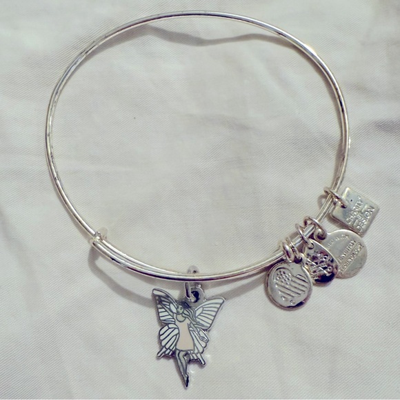 Alex and Ani Fairy Charm Bangle Bracelet - Picture 1 of 3